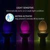 Toilet Night Light PIR Motion Sensing Automatic Toilet Night Light 8 Colors Toilet Bowl Lighting for Bathroom Washroom