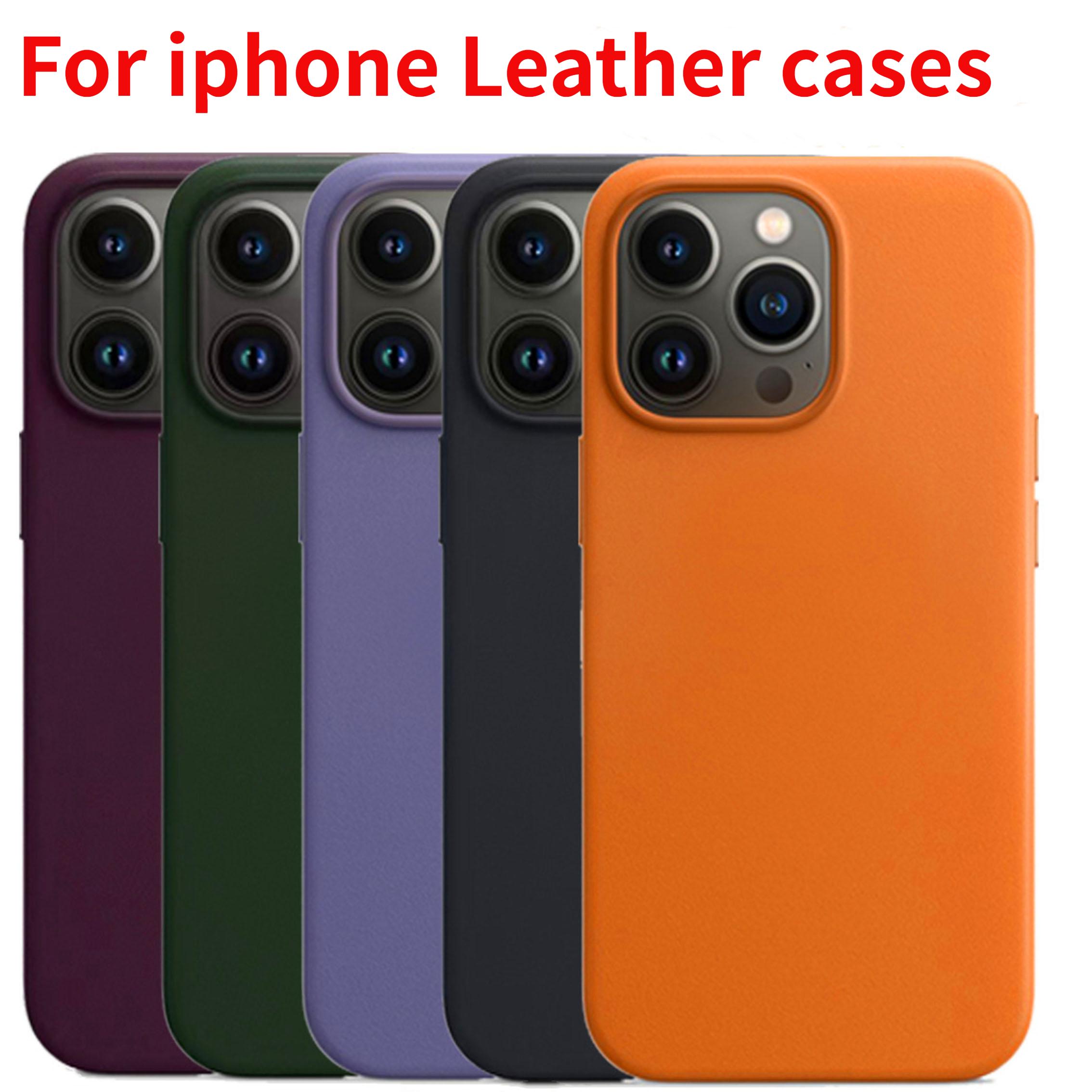 

Кожаные чехлы Magneitc для Apple IPhone 15 14 Pro Max, чехол для телефона Iphone 13 Pro Max 12, противоударные защитные чехлы с беспроводной зарядкой