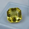 Natural Yellow Sapphire Loose Gemstone Square Shape 10.35 Ct September Birthstone for Jewelry Making