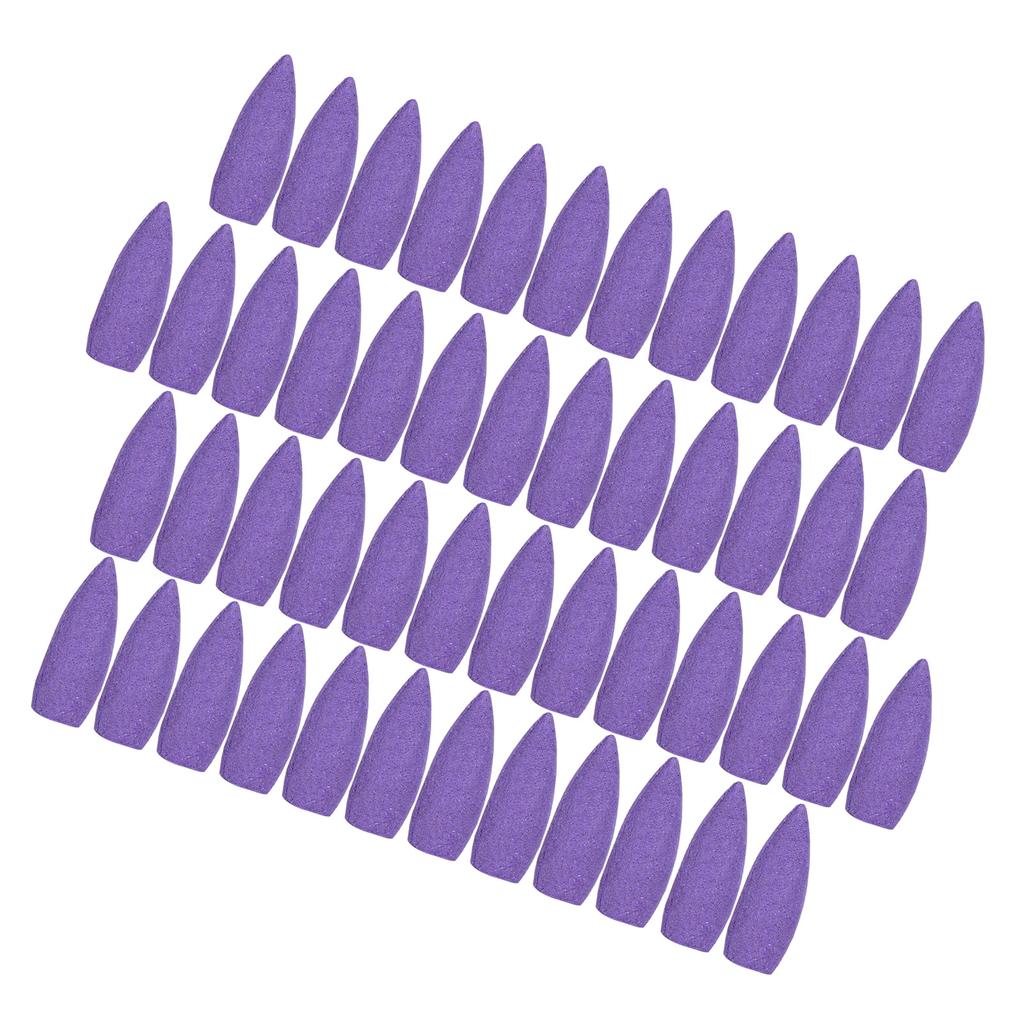 50Pcs Rückfluss Weihrauch Kegel Wasserfall Natürliche Düfte Duft Luft Reinigung mit Eisen