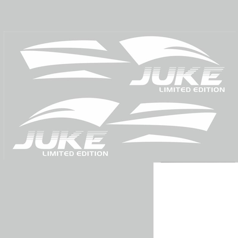 Wskpa9 1 set Carrosseriesticker Voor Nissan Juke Nismo Racing Sportstrepen Auto Deur Zijkant Decor Vinylstickers Exterieur Accessoires