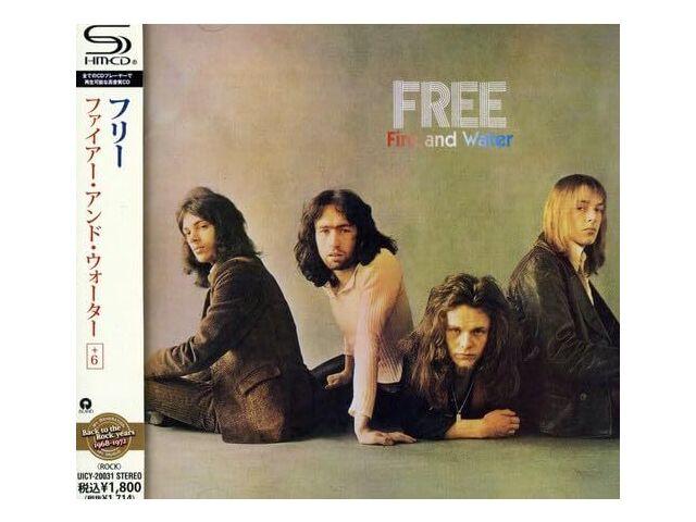 

[SHM-CD] Fire And Water with 6 Bonus Tracks Nomal Edition Free UICY-20031 NEW