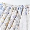 Bohemian Print Chiffon A-Line Skirt