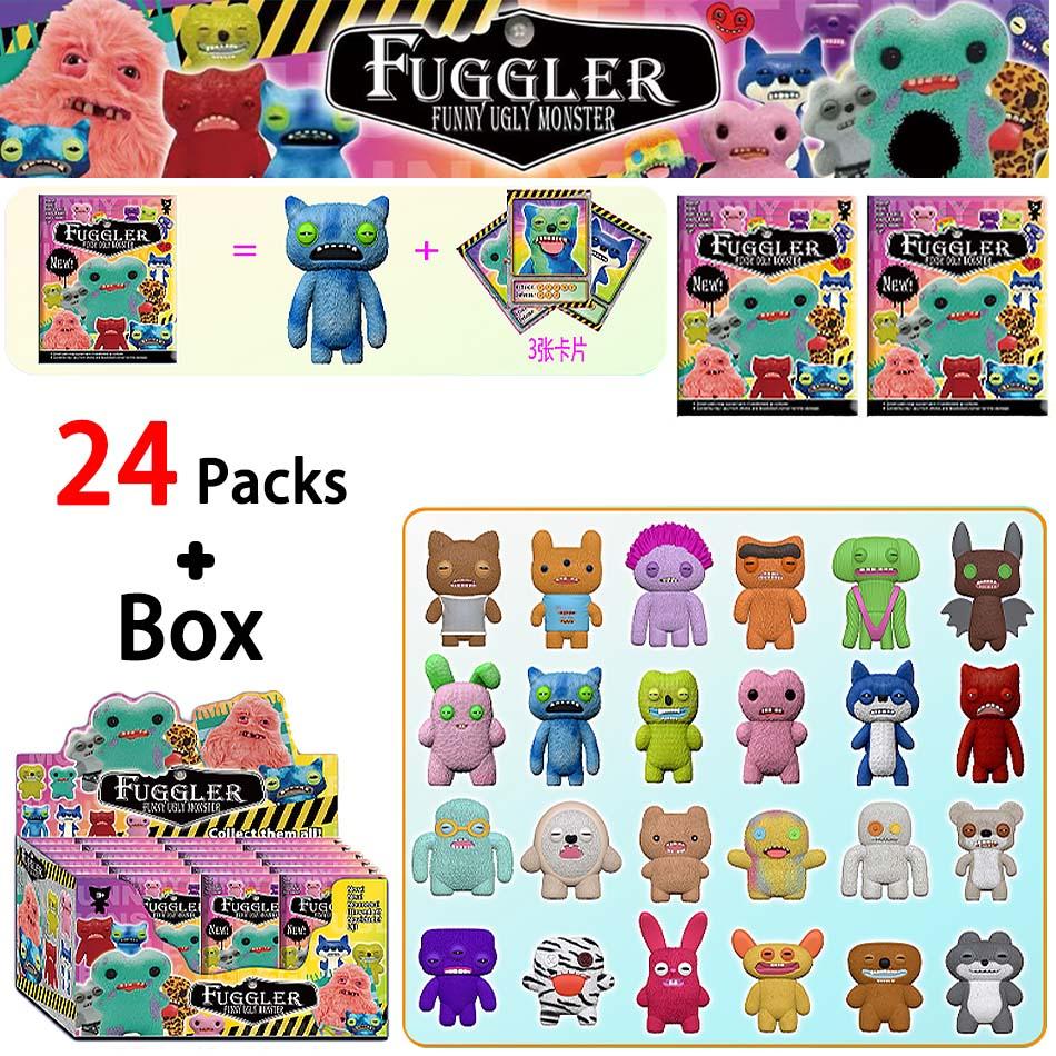 Fuggler Zahnmonster Serie Blind Box Humorvolles Hässliches Actionspielzeug Kreatives Blindes Sammlermodell Puppen Cartoon Modisches Überraschungsgeschenk