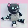 In Alice Wonderland Cheshire Cat Plush Toys Cartoon Stuffed Doll Kids Gifts