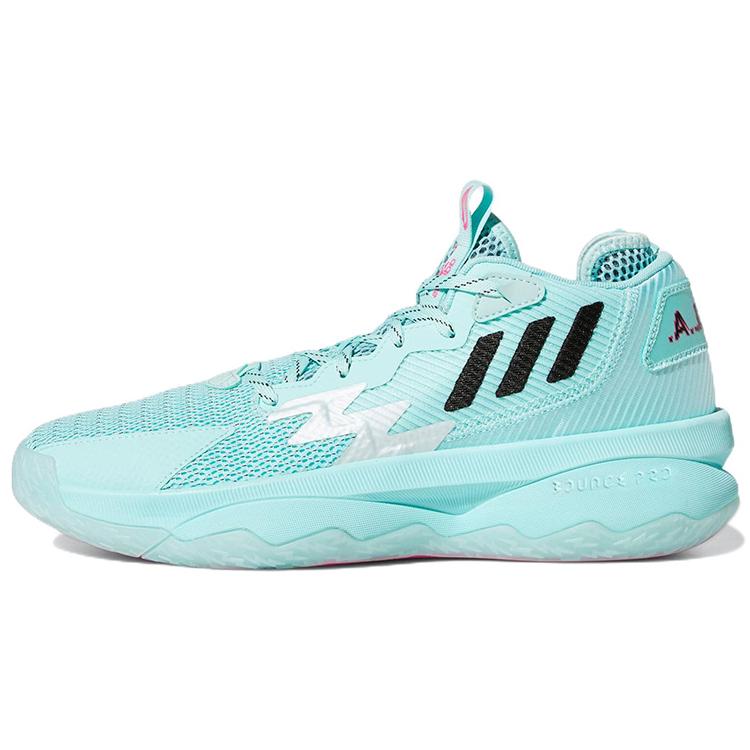 New Adidas Dame 8 Dame Dalla Light Blue Pink GZ6475