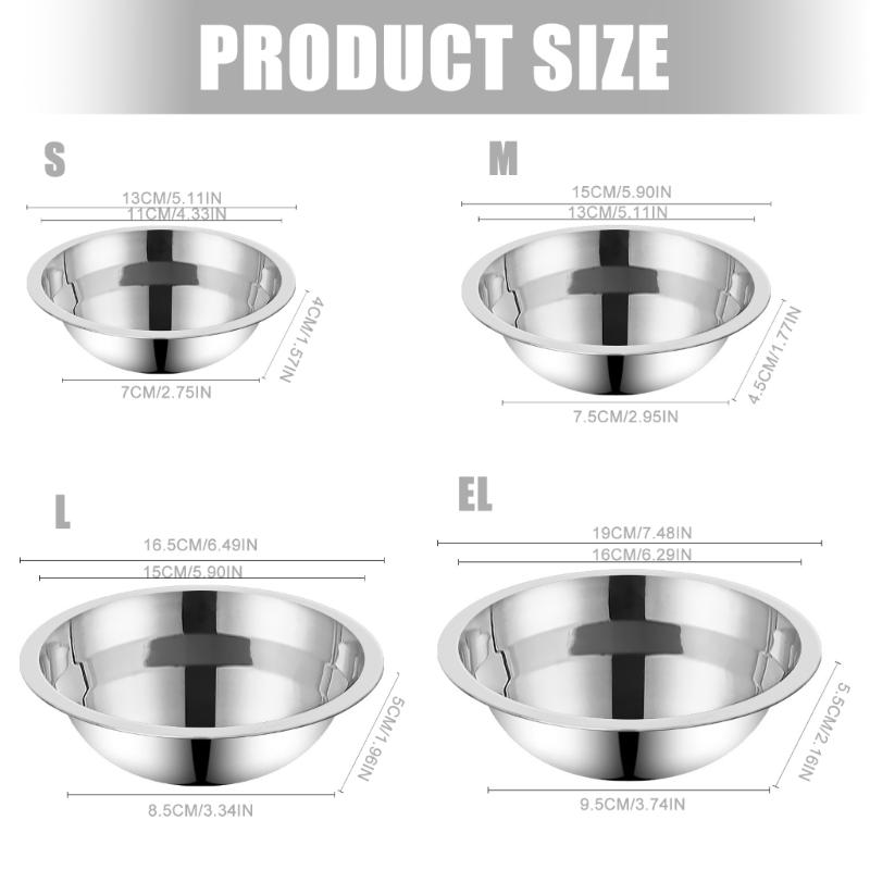 Practical Pet Bowl Shatter Proof Nonslip Feeding Station Stainless Steel Texture Suitable for Healthy Feeding Cats Dogs