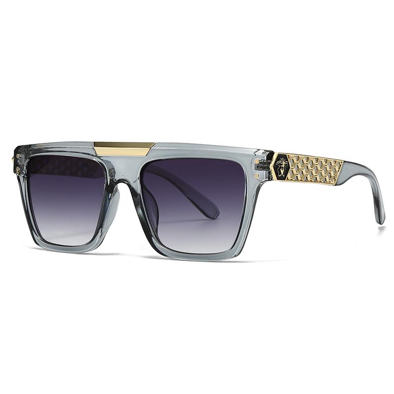  Export New Modern Retro Large Frame Men'S Sunglasses Ins Style Street Photography Big Brand Ink Lh216