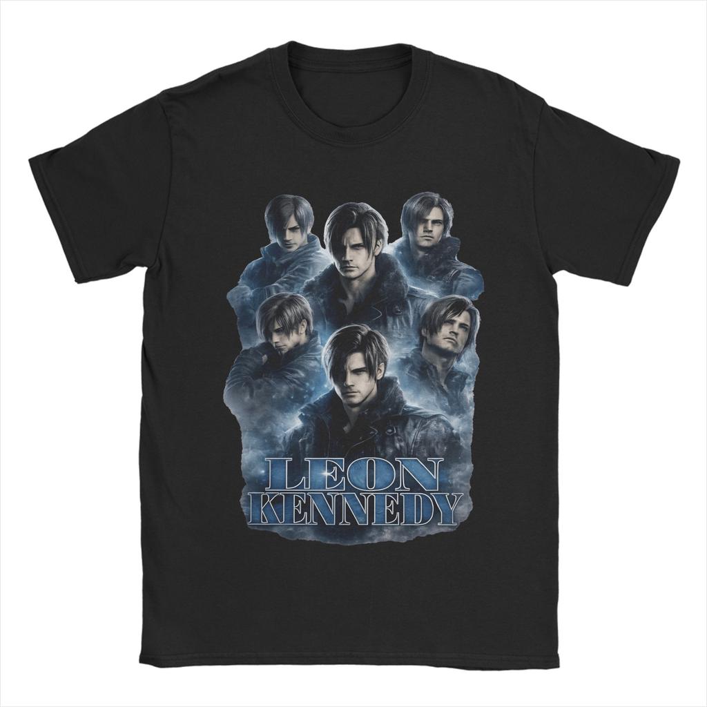 Leon Kennedy Girl Dinner T Shirt Beach Hippie T Shirts Unisex 100 Cotton ONeck 4XL 5XL 6XL Top Tees ShortSleeve Y2K Retro Tshirt