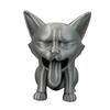 3D Printed Vomit Cat Figurine Plastic Kitten Statue Animal Sculpture