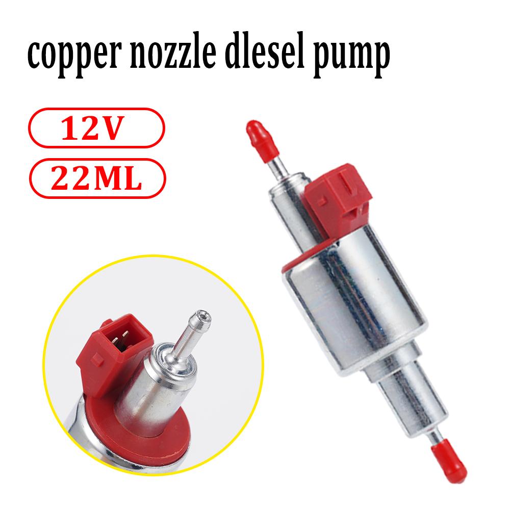 Universal 12V 22ml Diesel Fuel Pump for Webasto Eberspacher Air Heater, Parking Heater Fuel Feed Pump 12V Diesel Transfer Pump