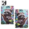 Case for Samsung Galaxy Tab S6 Lite 10.4" 2020/2022/2024, with flap, raccoon