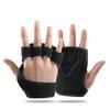 Atmungsaktive rutschfeste Fitness-Halbfingerhandschuhe mit langen Handgelenkstützen für Radfahren, Yoga und Hanteltraining