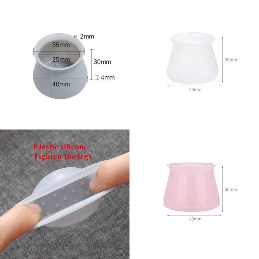 Silent Anti-slip Tpr Chair Leg Cap With Thickened Floor Protector For Furniture Foot Cover