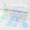 Pearlescent Pull Tab Sticky Notes Waterproof Translucent Study Memo Pads See-Through Reading Highlight Tape Stationery Gifts