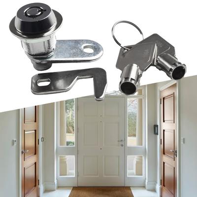 Furniture Locks Cam Locks Box Hook Lock Home Security Tubular Camlock +Keys Door Drawer For Cabinet Hook Cam Lock