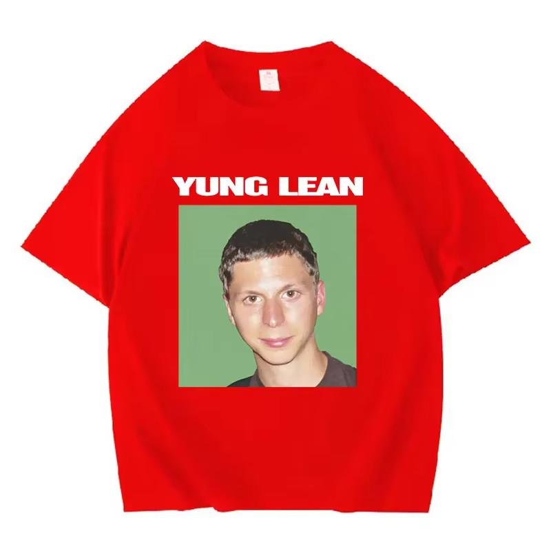 

Забавная футболка с графикой мема Yung Lean, мужская модная повседневная футболка с коротким рукавом, унисекс, высокое качество, 100% хлопок, футболка оверсайз 4XL