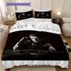 Johnny Hallyday Retro Poster bedding, duvet cover, pillowcase, home decoration, birthday gift (1 * duvet cover+2 * pillowcase, coreless)