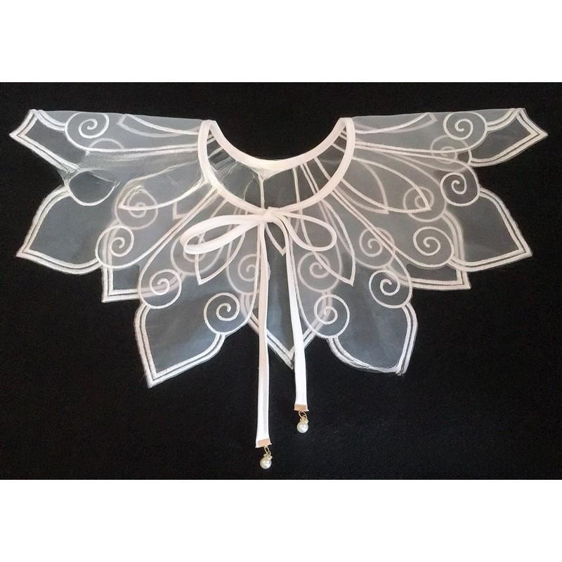 Ethnic Style Polyester Lace Collared Shoulder Cover For Women Spring 2022