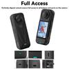 For Insta360 X5 X4 Soft Silicone Lens Protective Cover Panorama Camera Lens Cap Screen Protector For Insta 360 X4 X5 Accessories