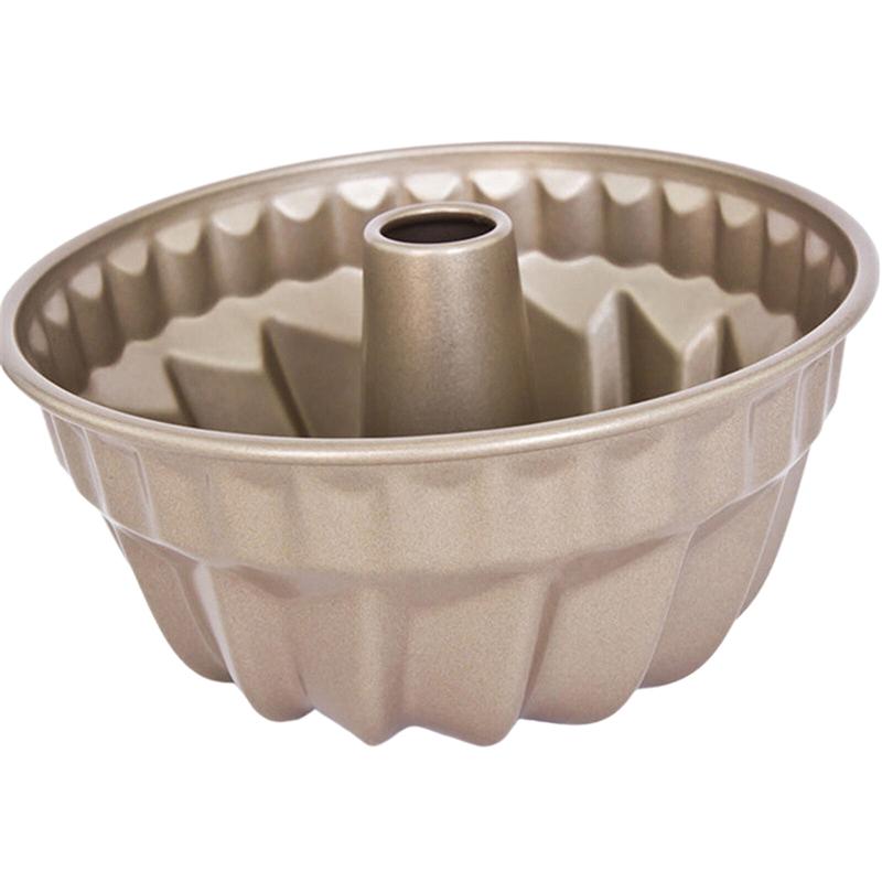 4Inches Silicone Fluted Pans Non-Stick Bundt Pan Baking Molds Bakeware For Round Cake Jello Decorating Mold
