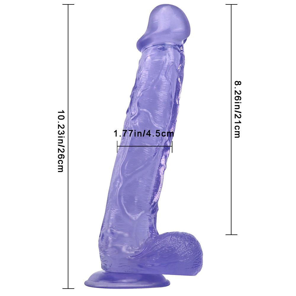MoDi Big Dildo Realistic Penis Massager Dildo Vagina Waterproof Adult Sex Toys for Woman 21cm Insertable