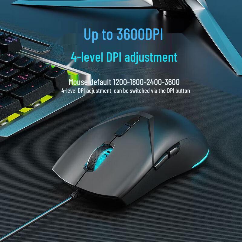 AOC MS110 Wired Gaming & Office Mouse