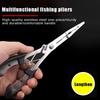 Fish Pliers Ergonomics Anti-Slip High-Strength Multifunctional Cut Fishing Line Fishing Tied Hooks Pliers Angling Equipment