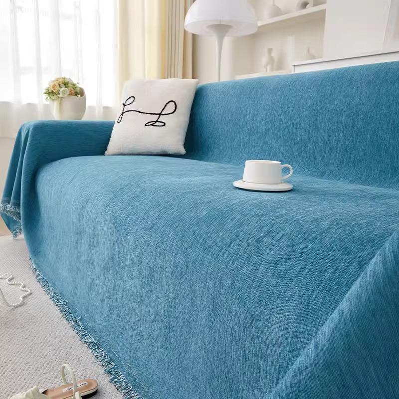 Waterproof sofa towel 2025 new four-season universal cream wind sofa cover integrated all-inclusive universal cover blanket