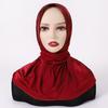 Muslim Women Instant Hijab With Button Underscarf Veil Inner Caps Islam Bonnet Turban Full Cover Neck Underscarf Shawls Turbante