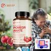 Cápsulas de Extrato de Romã 120 Unidades 5000mg — Suporte Antioxidante, Saúde do Sistema Imunológico, Bem-Estar Diário
