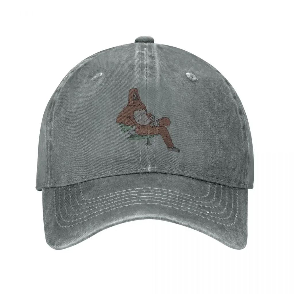 Chillin Sassy The Sasquatch Baseball Caps Snapback Denim Hats Outdoor Adjustable Casquette Sports Baseball Cowboy Hat for Unisex