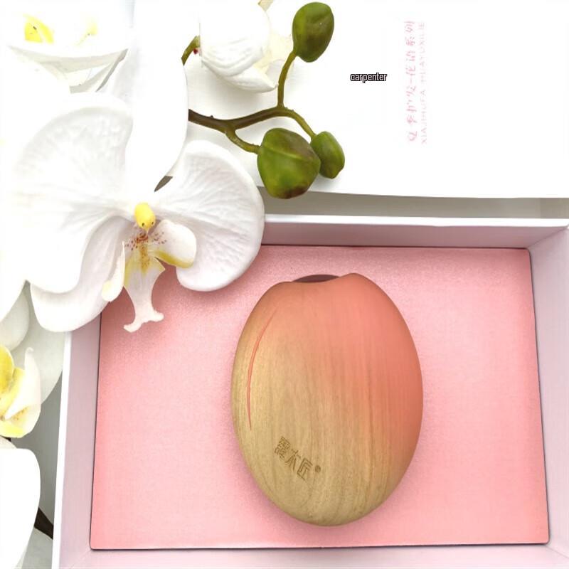 Tan Mujiang Airbag Wooden Hair Comb