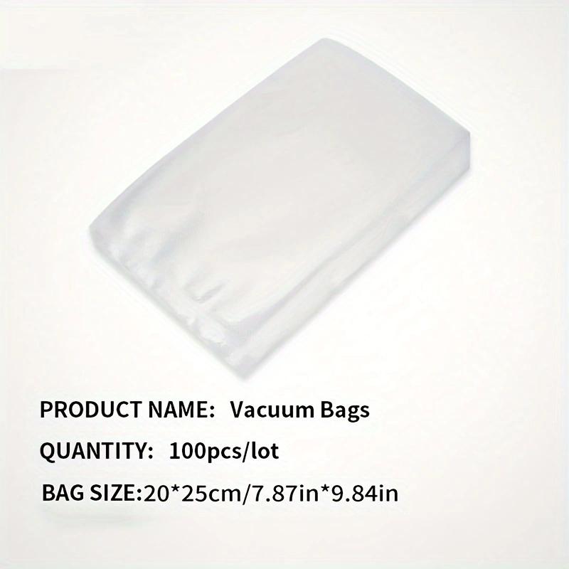 100 piece packaging bag, vacuum sealing machine packaging bag, vacuum sealed storage bag, kitchen supplies accessories