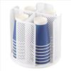 Removable Coffee Cup Dispenser 4 Compartments Desktop Storage Organizer  Coffee Shop