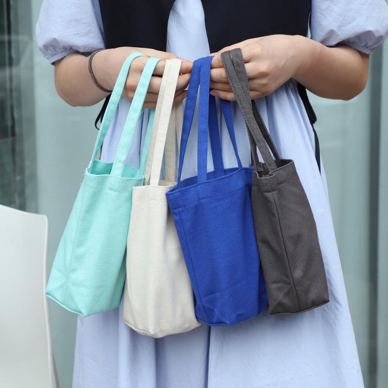 Portable Canvas Teacup Carrier & Umbrella Sleeve