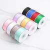Multi-purpose 50Yards/Roll Thin Ribbon 3MM Double-Sided Balloon Ribbon Solid Color Flower Packaging Ribbon Gift Wrapping