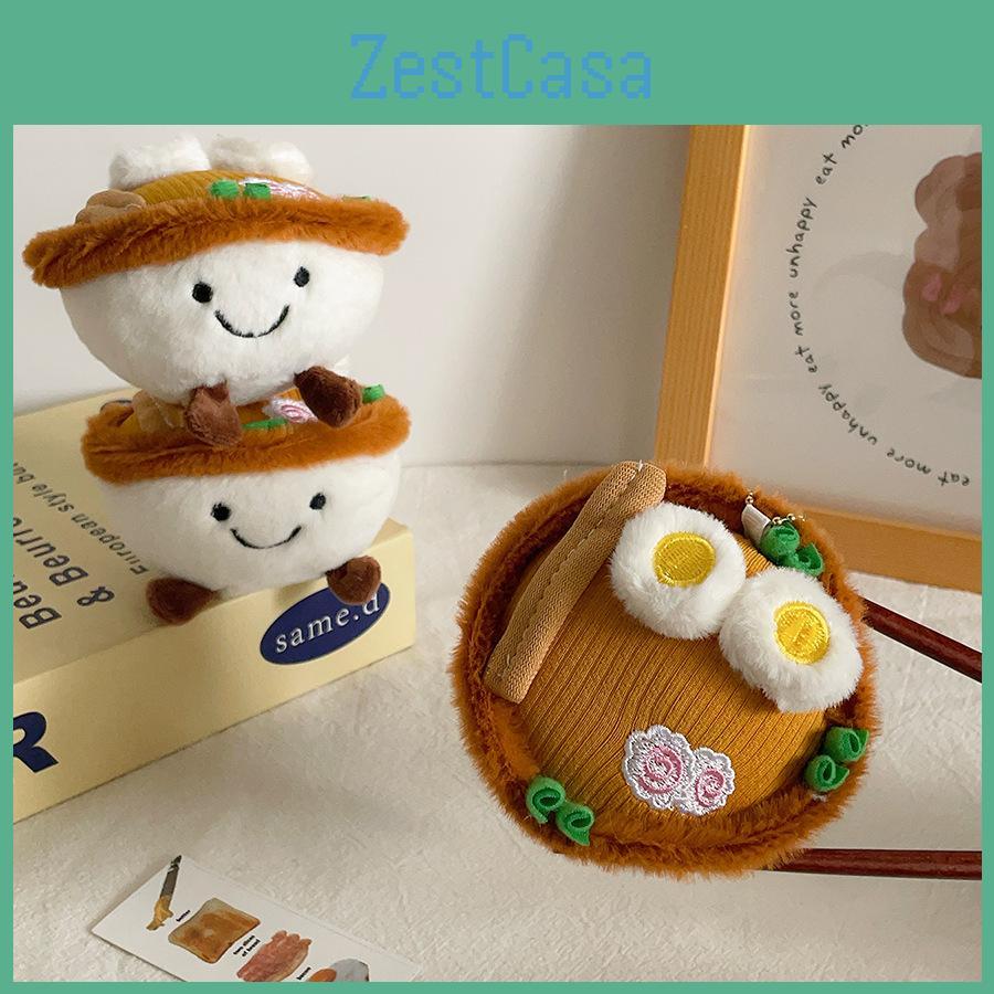 Soft Egg Noodle Plush Doll For Childrens Bag Charm And Souvenir Gift