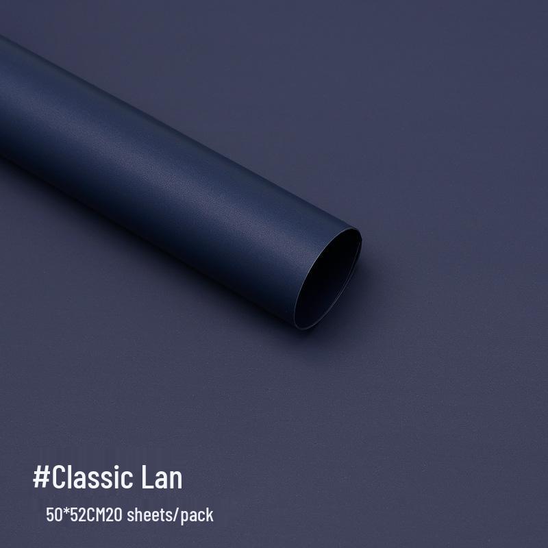 Extra Thick 8.5 Silk HD Morning Mist Matte Waterproof Florist Paper for Fresh Flower Wrapping