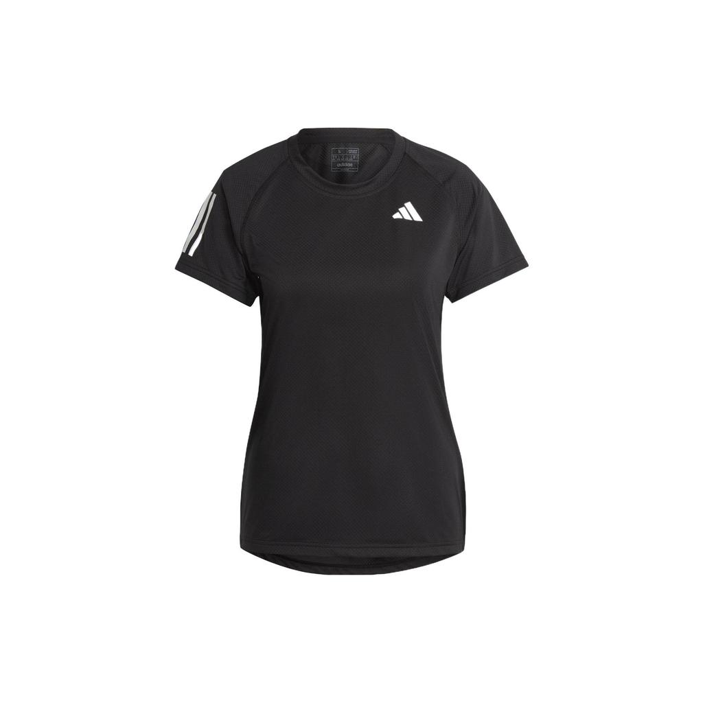 Adidas T Shirts Women's Black Crew Neck Moderate Straight Fit HS1450