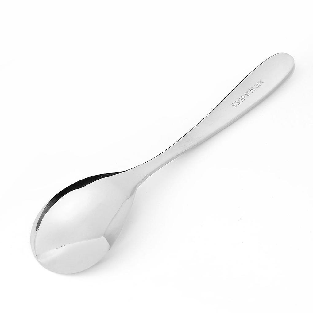 Kitchenware, Cooking Utensils, Stainless Steel Dessert Spoons, Flatware Spoons