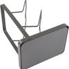 1 Grey Lid Storage Rack, Kitchen Lid Rack, Spatula Rack for Kitchen Countertop YQ