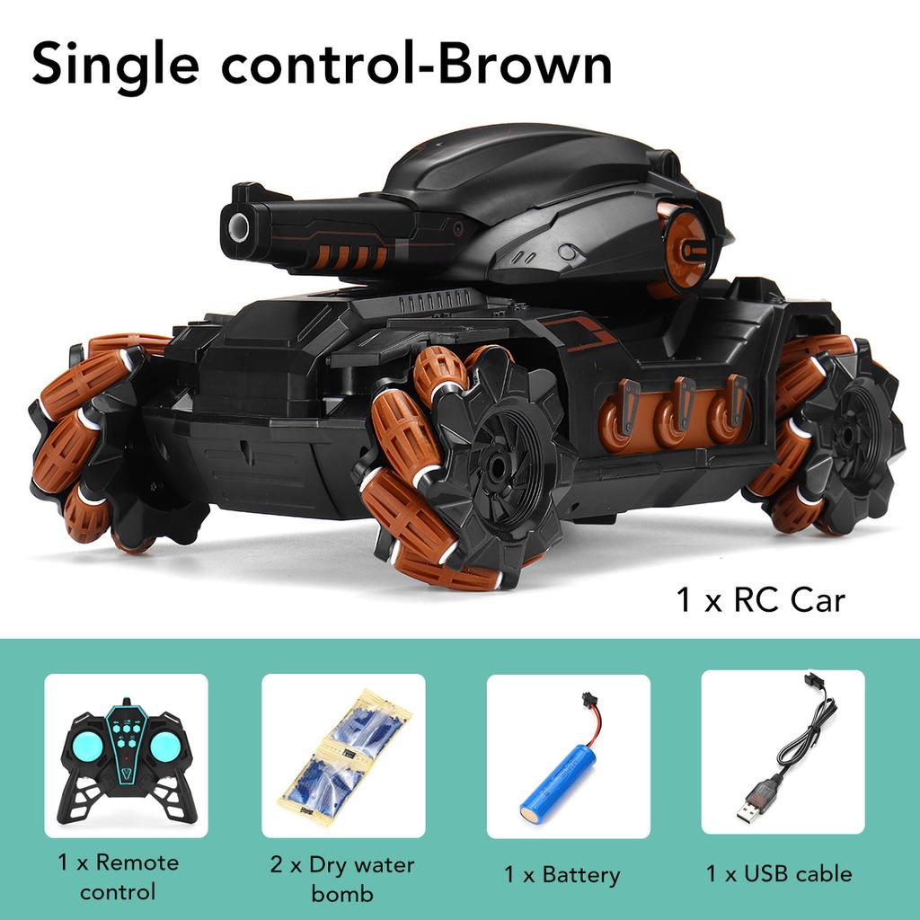 Auto telecomandata 4WD,Sensore di gesti Auto acrobatica RC impermeabile,veicolo anfibio con