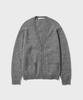 Intempomood Reverse Y Neckline Cardigan_Black