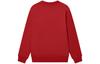 Men's FILA CNY X Buer Rabbit Sweatshirts Unisex Red Crew Neck Moderate Regular
