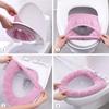 Warm Soft Toilet Seat Cover 2Pcs Acrylic Washable Mat Bathroom Home Decor Closestool Seat Case Lid Accessories