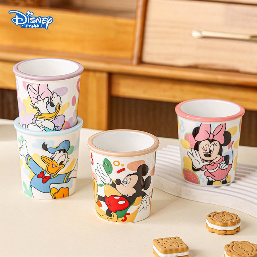 Bol à Glace Céramique Esthétique Série Mickey - Tasse à Dessert Créative et Unique pour la Maison pour Filles et Enfants