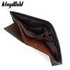 Schoolbag New Retro Leather Pattern Men's Short Wallet Hinge Three-fold Bag Multi-card Position Change Bag ID Bag Wallet Wholesale
