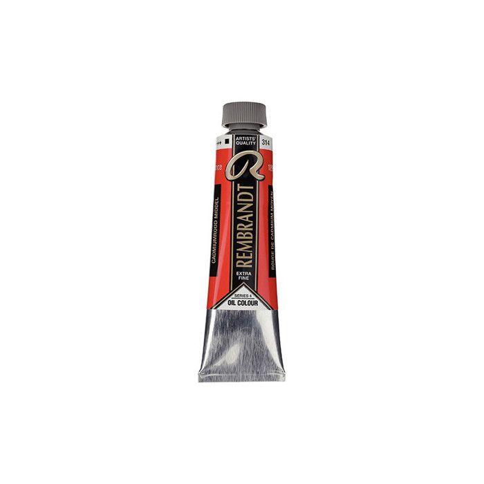 Oil Paint - Cadmium Red Medium - 314 - Extra Fine - Rembrandt - 40ml Tube