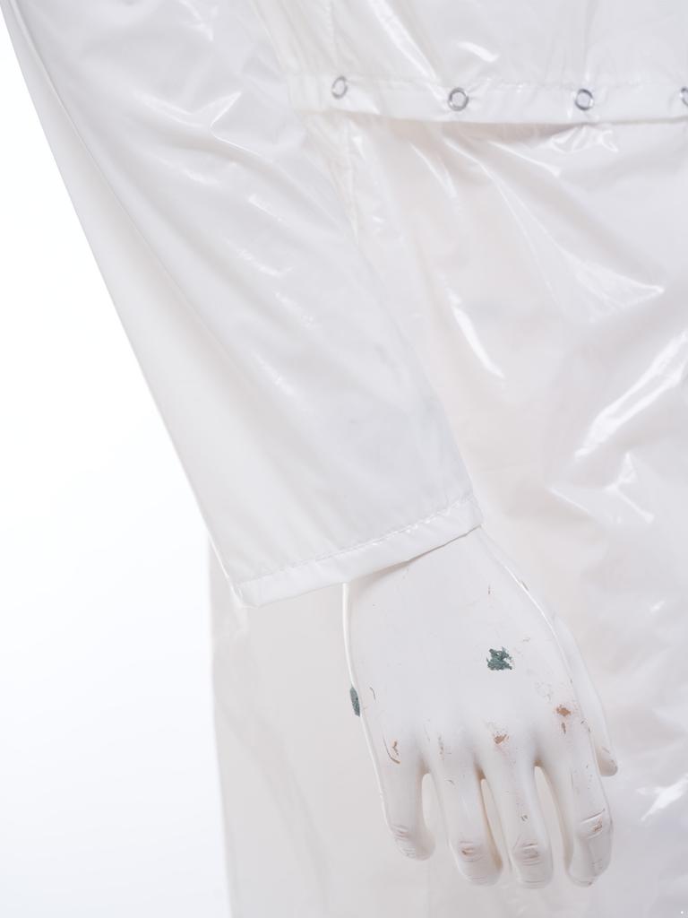 S-3XL Tuta da Sauna Impermeabile per Uomo Tuta Intera a Maniche Lunghe Pulsanti sulle Spalle Vita Cavallo Boxer Staccabili Body per Costumi da Bagno